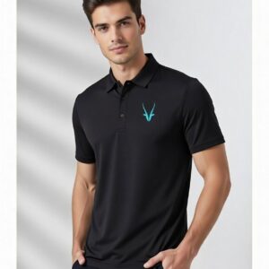 Black Polo T-Shirt