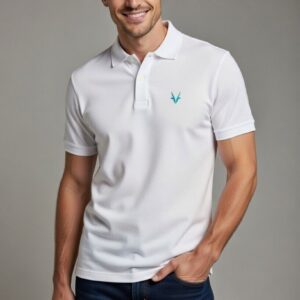 White Polo T-Shirt